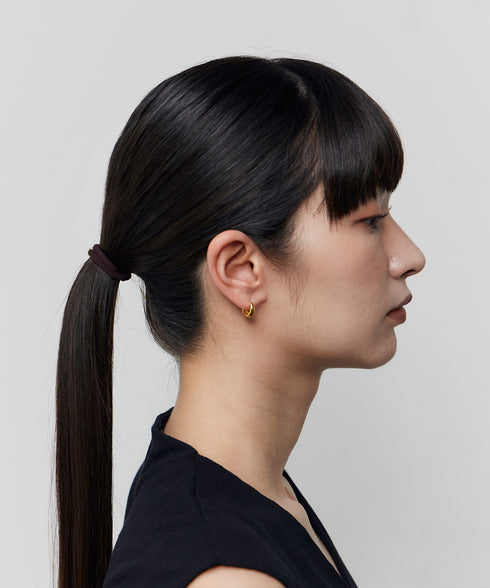 メタルクラスプヘアゴム