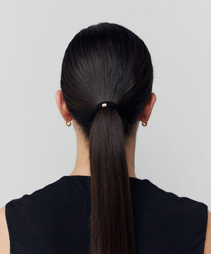 メタルクラスプヘアゴム