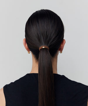 メタルクラスプヘアゴム